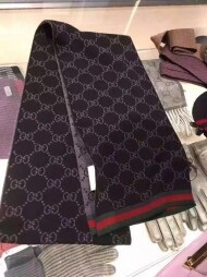 구찌 GG패턴 울머플러 325806