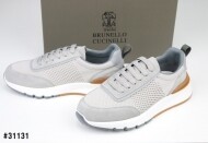 브루넬로쿠치넬리 스웨이드 스니커즈 그레이