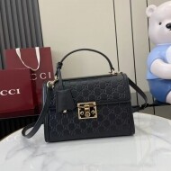 구찌 GUCCI Padlock 모던 GG 프린팅 엠보 토트백