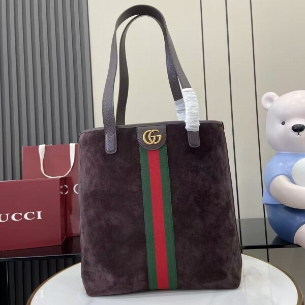 위핑,구찌 GUCCI Ophidia 클래식 레드 스트라이프 토트백
