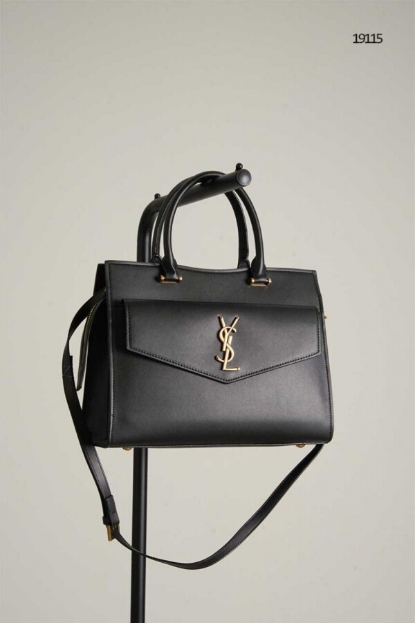 위핑,생로랑 업타운 모노그램 토트백 미디엄 금장