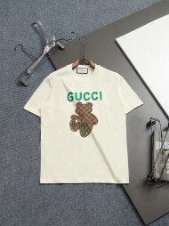 구찌 GUCCI 모던 클래식 패턴 캐주얼 반팔 티셔츠 남녀 공용