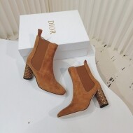 디올 DIOR 고급 모던 힐 여성 부츠