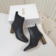 디올 DIOR 고급 모던 힐 여성 부츠