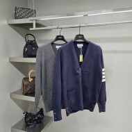 톰브라운 캐시미어 사선 가디건