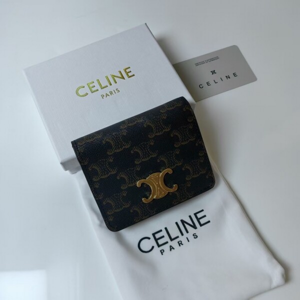 위핑,셀린느 트리옹프 컴팩트 지갑