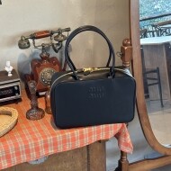 미우미우 가죽 보백 블랙