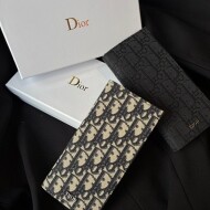 디올 오블리크 장지갑