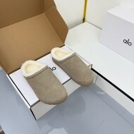 알로 ALO 심플 컴포트 커플 버켄 기모 슬리퍼