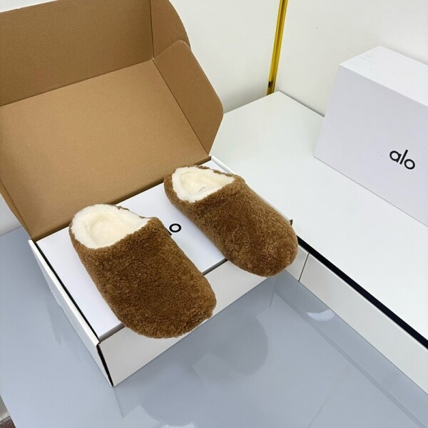 위핑,알로 ALO 심플 컴포트 커플 버켄 기모 슬리퍼