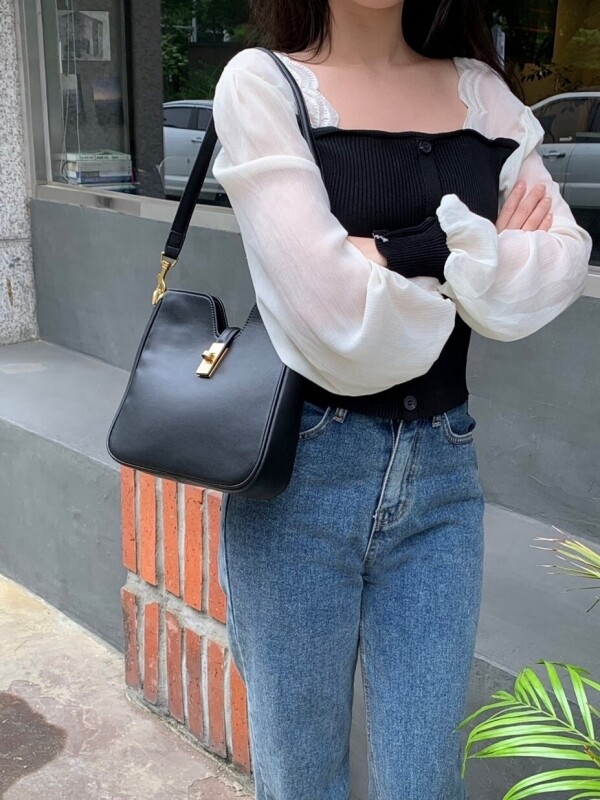 위핑,셀린느 소프트 16 까미유백 스몰