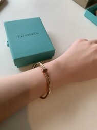 티파니 네로우 힌지드 뱅글 팔찌