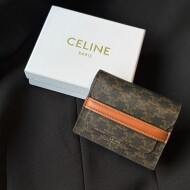 셀린느 트리오페 캔버스 비지니스 카드지갑