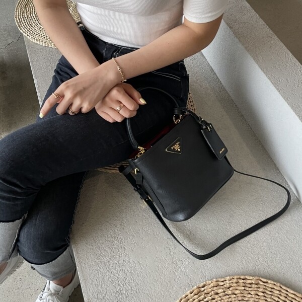 위핑,프라다 두블레 사피아노 미니백