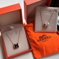 에르메스 팝이슈 네크리스 목걸이 미니
