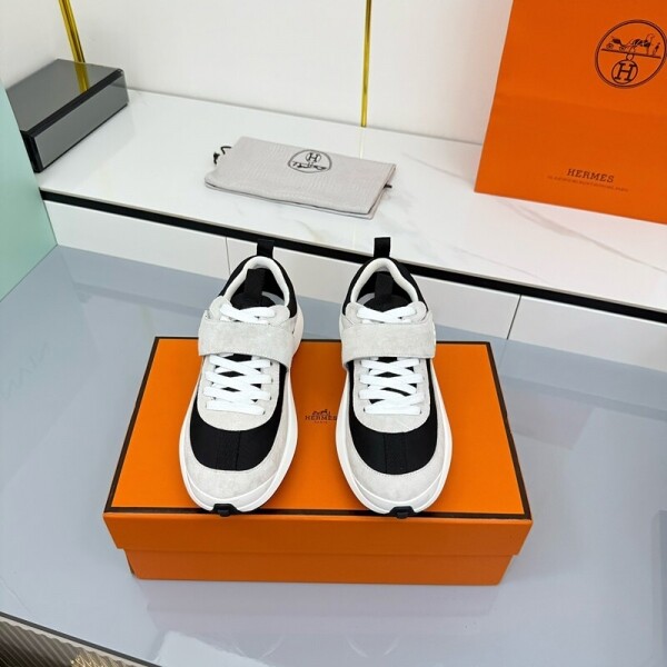 위핑,에르메스 Hermès 아웃도어 캐주얼 패션 커플 스니커즈