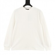 크롬하츠 Chrome Hearts 앞뒤 로고 순면 패션 커플 긴팔 티