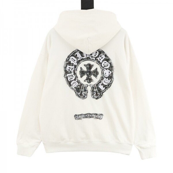 위핑,크롬하츠 Chrome Hearts 등판 클래식 빅 로고 캐주얼 커플 후드