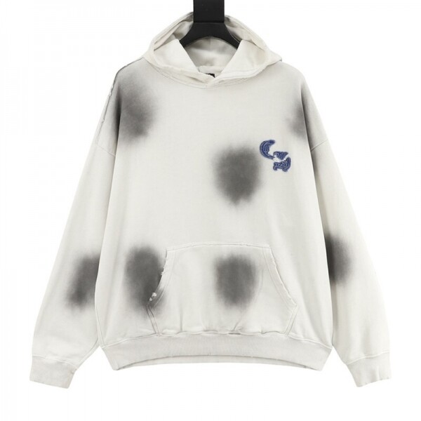 위핑,크롬하츠 Chrome Hearts 그래피티 구제 캐주얼 커플 후드