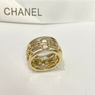 샤넬 CHANEL 클래식 빈티지 더블 C 펀칭 반지