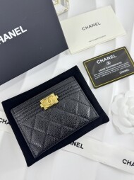 샤넬 CHANEL 패션 소가죽 카드 지갑