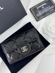 샤넬 CHANEL 모던 심플 카드 지갑 키 지갑
