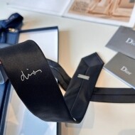 디올 DIOR 심플 스몰 로고 캐주얼 남성 넥타이
