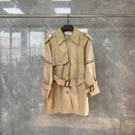 톰브라운 싱글 하프 트렌치코트