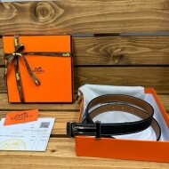 에르메스 포커스 양면 벨트