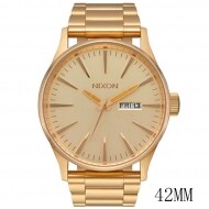 NIXON Nixon Sentry SS A356-502 시계 모든 골드 Men 스테인레스 스틸