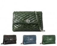 Tory BURCH 토리버치 키라 쉐브론 텍스처드 컨버터블 숄더백 75448