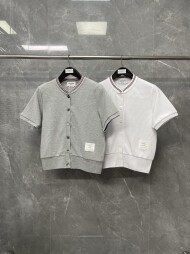 톰브라운 반팔 니트 가디건