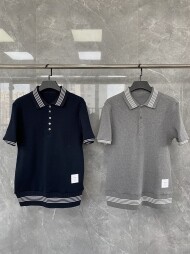 톰브라운 폴로 반팔 티셔츠