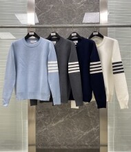 톰브라운 라운드 니트