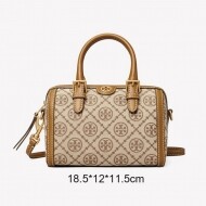 Tory Burch 토리버치 가방 티 모노그램 자카드 미니 토트백 82939hazel
