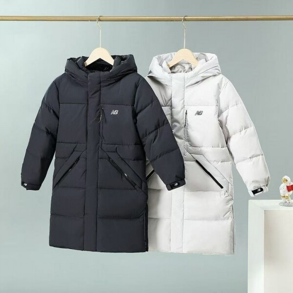 위핑,뉴발란스 제로 키즈 구스다운 롱 점퍼 패딩