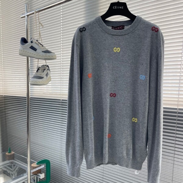 위핑,구찌 고품질 니트 긴팔 01   C