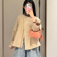 로에베 파카 릴렉스핏 베이지 S359Y02XFE  D