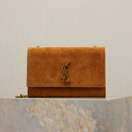 생로랑 케이트 여성 체인 숄더백 스웨이드 가방 469390