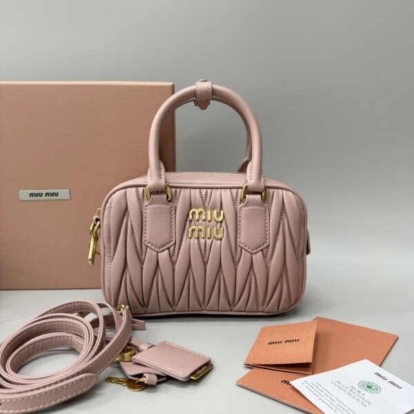 위핑,미우미우 아르카디 마테라쎄 나파  백 스몰 ,스몰미디움 5BB124