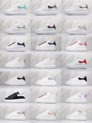 알렉산더 맥퀸 오버솔 커플 스니커즈 83컬러