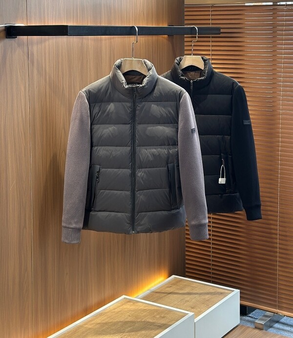 위핑,제냐 남성 쇼트 다운 재킷