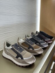 브루넬로 쿠치넬리 캐시미어 빈티지 스니커즈