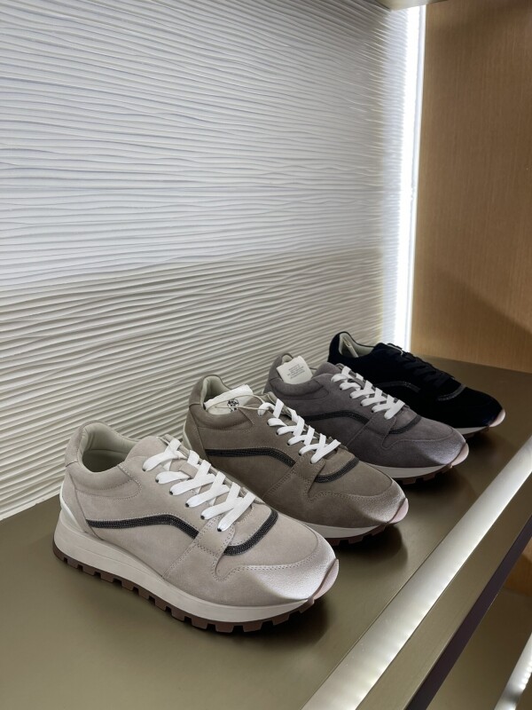 위핑,브루넬로 쿠치넬리 캐시미어 빈티지 스니커즈