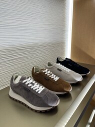 브루넬로 쿠치넬리 캐시미어 빈티지 여성 스니커즈