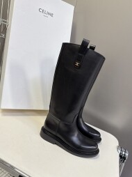 셀린느 가죽 하이부츠 CELINE UNIVERSITE EN CUIR DE VEAU