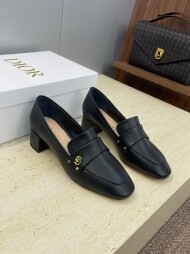 디올 컬렉션 하이엔드 시리즈 뉴 D-New Ballet 통굽 둥근머리 메리제인 발레리나 2컬러 굽높이 3.5cm