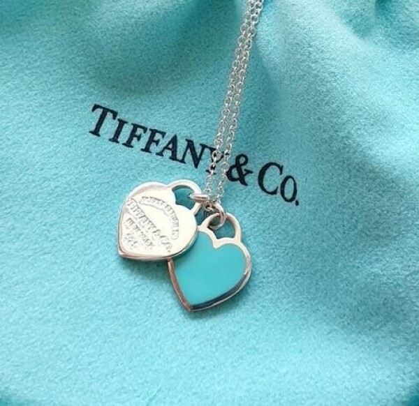 위핑,티파니앤코 리턴투 티파니 미니 더블 하트 펜던트 목걸이