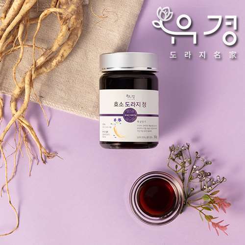 유경식품 국내산 떠먹는 수제 효소 도라지청 300g